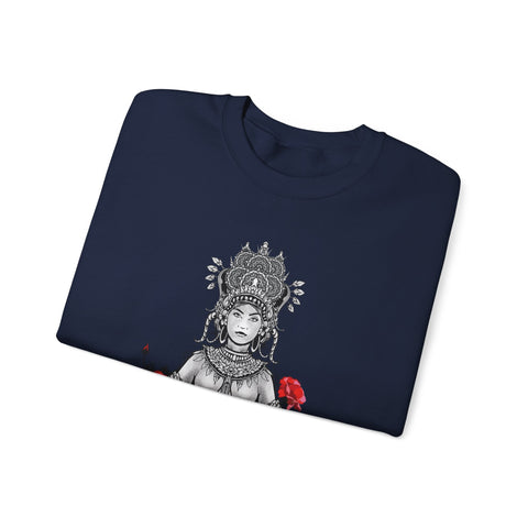 Image of Female Apsara - Unisex Crewneck Sweatshirt