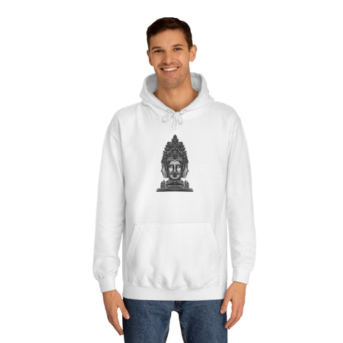 Image of Buddha Bayon - Unisex College Hoodie