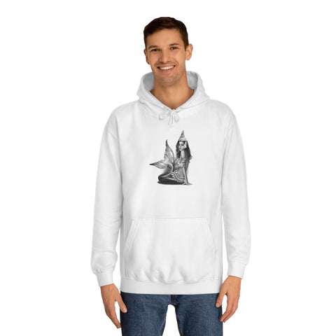 Image of Lala Mermaid - Unisex College Hoodie