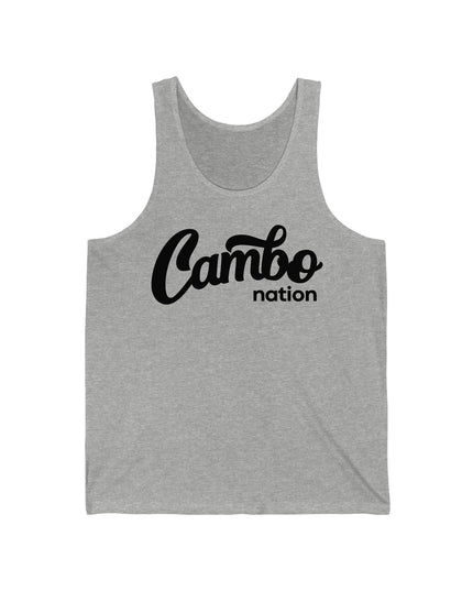Cambo Nation Script | Unisex Jersey Tank