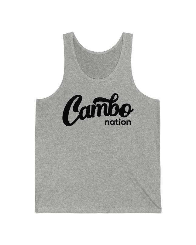 Cambo Nation Script | Unisex Jersey Tank