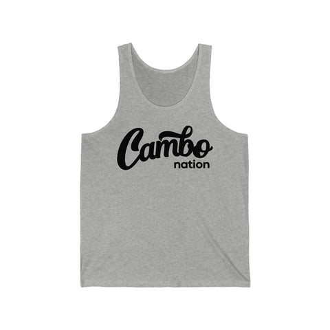 Image of Cambo Nation Script | Unisex Jersey Tank