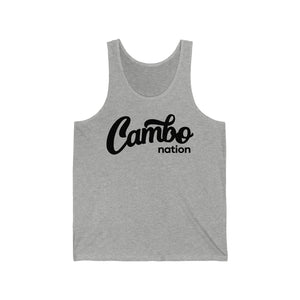 Cambo Nation Script | Unisex Jersey Tank