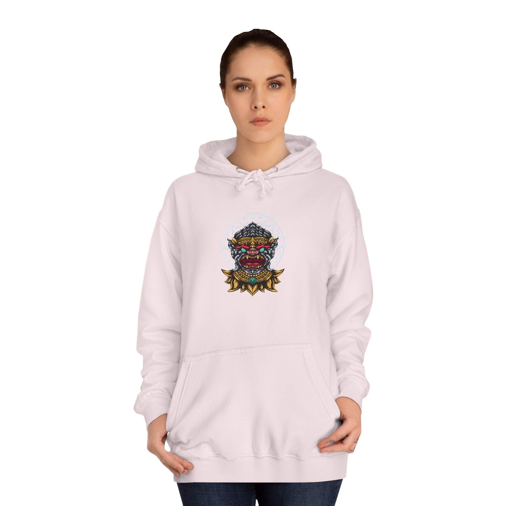 Khmer Hanuman - Unisex College Hoodie