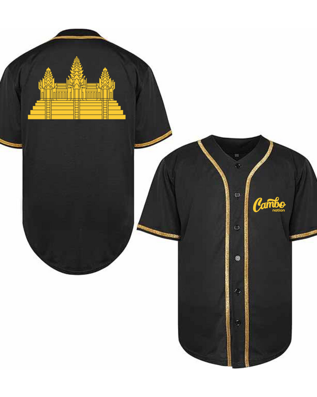 Cambo Baseball Jersey BLACK/Gold