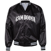 Satin Baseball Cambodia Jacket